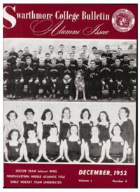 Swarthmore College Alumni Bulletin 1952-12-01