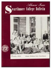 Swarthmore College Alumni Bulletin 1955-10-01