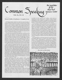 Common Speaking, volume 2 number 5