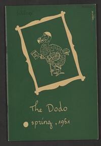 The Dodo, Spring 1951, volume 11 number 2