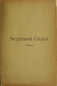 Swarthmore College Catalogue, 1889-1890