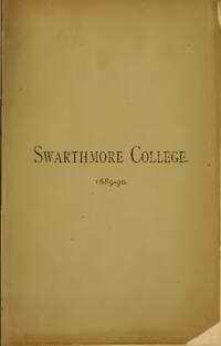 Swarthmore College Catalogue, 1891-1892