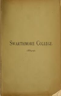 Swarthmore College Catalogue, 1892-1893