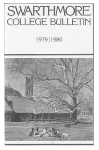 Swarthmore College Catalogue, 1979-1980