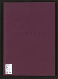 Small Craft Warnings Spring 2011