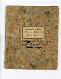 Minutes of the Annual Assoc. for the Relief of Sick Children in the Summer Book No. 1