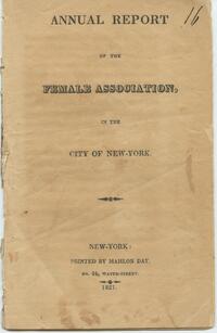 New York Female Association annual reports