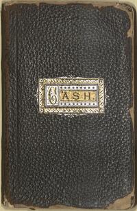 New York Female Association Treasurer's book