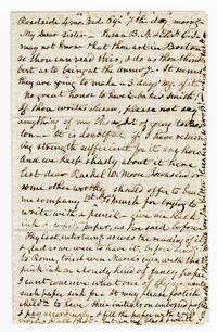 Lucretia Mott letter to Martha Coffin Wright