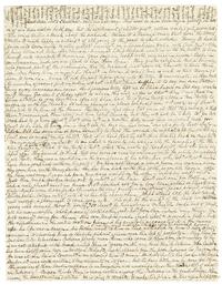 Lucretia Mott letter to Martha Coffin Wright