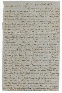 Lucretia Mott letter to Martha Mott Lord