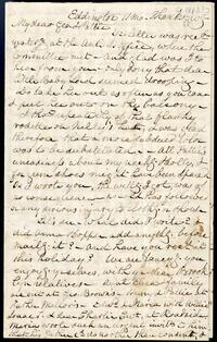 Lucretia Mott letter to Martha Mott Lord and George Lord