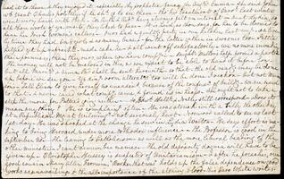 Lucretia Mott letter to Martha Coffin Wright