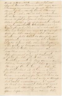 Anna Davis Hallowell letter