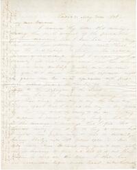 Maria Mott Davis letter to Edward Morris Davis