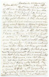 Lucretia Mott letter to Martha Coffin Wright; L. M. Greene letter to Lucretia Mott