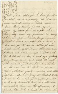 Sadie Brouwer Bartram letter to Martha Schofield