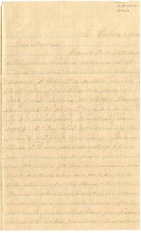 Philena Heald Letter to Martha Schofield