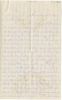 Eliza H. Schofield letter to Martha Schofield