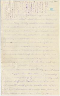 Paxson Price letter to Martha Schofield; Jane Jackson Price letter to Martha Schofield