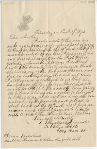 Eliza Fell letter to Martha Schofield