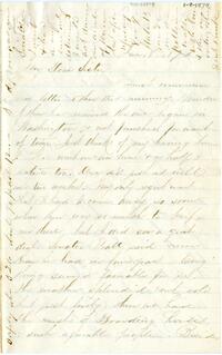 Eliza H. Schofield and Mary H. Child letters to Martha Schofield