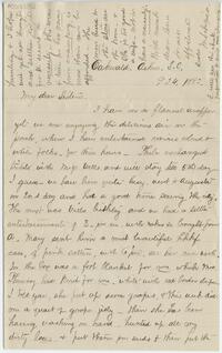 Martha Schofield letter to her sisters