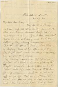 Martha Schofield letter to Mary Ash Jenkins