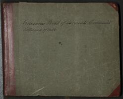 Female Association of Philadelphia for the Relief of the Sick and Infirm Poor treasurer's account book