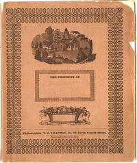 Female Association of Philadelphia for the Relief of the Sick and Infirm Poor treasurer's account book