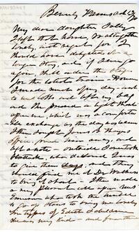 Abby Hopper Gibbons letter to Sarah Hopper Gibbons Emerson