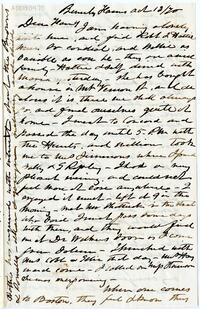 Abby Hopper Gibbons letter to Frances Palmer Wright