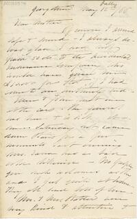 Sarah Hopper Emerson letter to Abby Hopper Gibbons