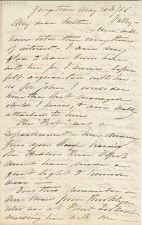 Sarah Hopper Emerson letter to Abby Hopper Gibbons