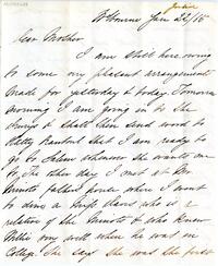 Julia Gibbons letter to Abby Hopper Gibbons