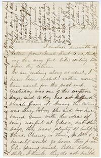 Emily Howland letter to Hannah Letchworth Howland