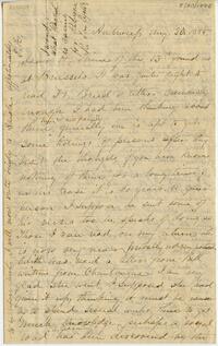 Emily Howland letter to Hannah Letchworth Howland