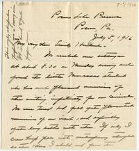 Agnes L. Tierney letter to Emily Howland