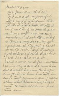 Emily Howland letter to Isabel Howland and Agnes Howland