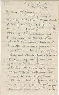 Emily Howland and Isabel Howland letters to Caroline F. Putnam