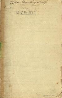 John Hunt Journal, 1815 4mo. 1 - 1817 8mo. 3