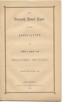 19th Annual Report of the Association for the Care of Colored Orphans