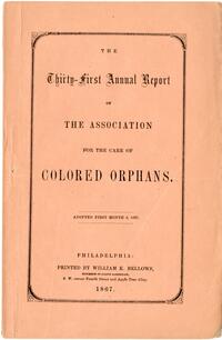 31st Annual Report of the Association for the Care of Colored Orphans
