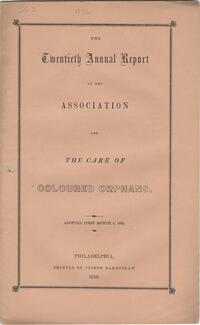 20th Annual Report of the Association for the Care of Colored Orphans