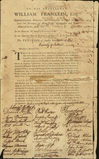 The Petition of sundry Inhabitants of the county of Salem