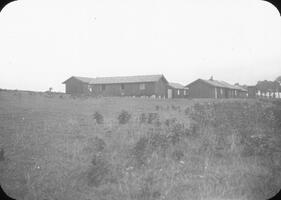 Workers camp in own huts. Dole.