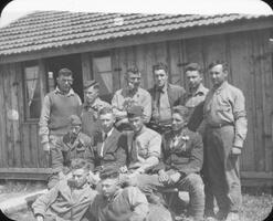 The group who erected 75 Huts in Neuvilly