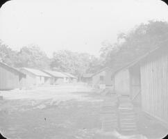 Huts at Besancon (nearly completed.