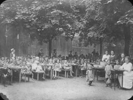 School yard - Pforzheim.