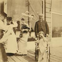 [Group on boardwalk]